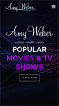 Mobile Screenshot of amyweber.com